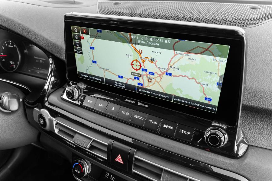 Детали интерьера Kia Seltos 2020 года  (CIS) (фото 5 из 10)